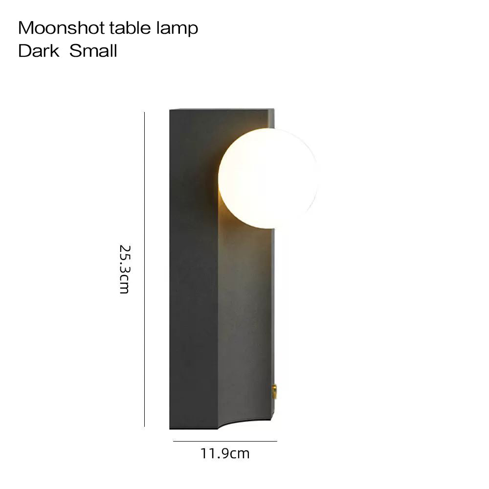 bright desk lamp, desk lamp, desk lamp with usb, dimmable desk lamp, french table lamp, gray table lamp, minimalist desk lamp, modern led table lamp, moon table lamp, rechargable desk lamp, unique desk lamp.